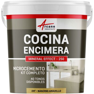ARCANE INDUSTRIES Microcemento Cocina: Para Encimera Y Suelo De La Cocina ARCANE INDUSTRIES Microcemento Cocina: Para Encimera Y Suelo De La Cocina