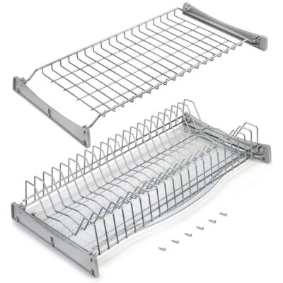 Emuca Escurreplatos Para Módulos Altos Suprastar, Módulo 900mm, Acero, Pintado Aluminio Emuca Escurreplatos Para Módulos Altos Suprastar, Módulo 900mm, Acero, Pintado Aluminio