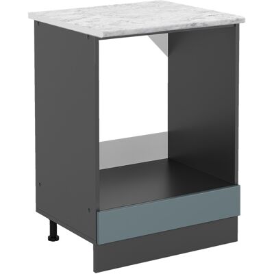 Armario empotrado para horno Vicco - Gris azulado - 60cm - R-Line Armario empotrado para horno Vicco - Gris azulado - 60cm - R-Line