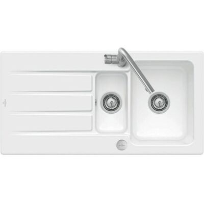 Villeroy & Boch Architectura MetalRim Fregadero - Reversible, 60cm, Blanco Villeroy & Boch Architectura MetalRim Fregadero - Reversible, 60cm, Blanco