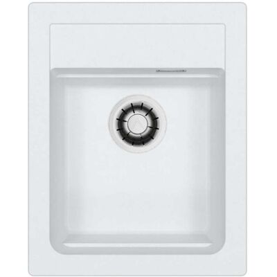 Alveus Atrox - Fregadero De Granito 40x50 Cm, Cierre Rápido, Glaciar 1149187 Alveus Atrox - Fregadero De Granito 40x50 Cm, Cierre Rápido, Glaciar 1149187