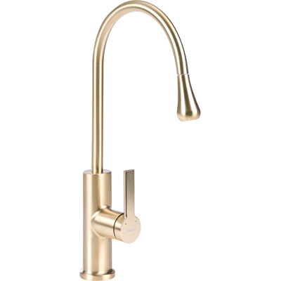 BELIANI Grifo De Cocina Con Resorte Caño Oscilante Y Extraíble De Acero Inoxidable Acabado Cepillado Dorado Neuquén BELIANI Grifo De Cocina Con Resorte Caño Oscilante Y Extraíble De Acero Inoxidable Acabado Cepillado Dorado Neuquén