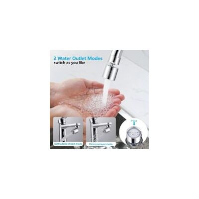 OEM Aireador De Grifo, Filtro Giratorio De 360° Con 2 Modos De Rociado, Antisalpicaduras, Descalcificador, Accesorios Para Lavabos De Baño Y Cocina, Ahorro De Agua - Fm22 - Crezuo OEM Aireador De Grifo, Filtro Giratorio De 360° Con 2 Modos De Rociado, Antisalpicaduras, Descalcificador, Accesorios Para Lavabos De Baño Y Cocina, Ahorro De Agua - Fm22 - Crezuo