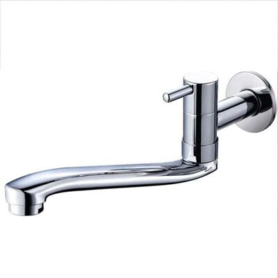 OEM Grifo Monomando De Latón Macizo Para Fregadero De Exterior, Para Montaje En Pared, Ideal Para Cocina O Jardín, 30 Cm, Solo Agua Fría. OEM Grifo Monomando De Latón Macizo Para Fregadero De Exterior, Para Montaje En Pared, Ideal Para Cocina O Jardín, 30 Cm, Solo Agua Fría.