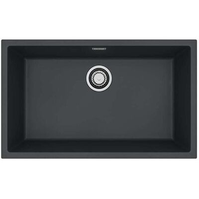 Alveus Omni - Fregadero De Granito, 75x45 Cm, Negro 1150063 Alveus Omni - Fregadero De Granito, 75x45 Cm, Negro 1150063