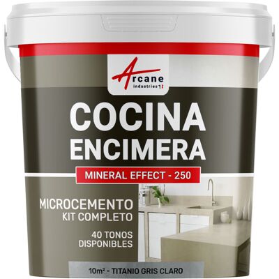 ARCANE INDUSTRIES Microcemento Cocina: Para Encimera Y Suelo De La Cocina ARCANE INDUSTRIES Microcemento Cocina: Para Encimera Y Suelo De La Cocina
