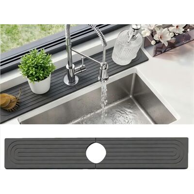 OEM Piedra Absorbente De Agua Para Fregadero, Alfombrilla De Drenaje, Grifo De Piedra, Cocina, Diatomita, Piedra De Secado Rápido, Escurridor De Fregadero Para Cocina Y Baño, Gris Oscuro, 60 X 10 Cm, Diat OEM Piedra Absorbente De Agua Para Fregadero, Alfombrilla De Drenaje, Grifo De Piedra, Cocina, Diatomita, Piedra De Secado Rápido, Escurridor De Fregadero Para Cocina Y Baño, Gris Oscuro, 60 X 10 Cm, Diat