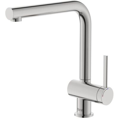 Grifo De Cocina Roca Ona Acero Inoxidable - Monomando Caño Recto Giratorio Cold Start Grifo De Cocina Roca Ona Acero Inoxidable - Monomando Caño Recto Giratorio Cold Start