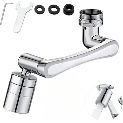 OEM Extensión De Grifo Giratoria Universal De 1440°, Aireador De Grifo Con Protector Antisalpicaduras, Caño De Grifo De Cocina, 2 Modos. OEM Extensión De Grifo Giratoria Universal De 1440°, Aireador De Grifo Con Protector Antisalpicaduras, Caño De Grifo De Cocina, 2 Modos.