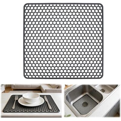 OEM Alfombrilla De Silicona Para Fregadero De 30,5 X 30,5 Cm, Plegable Y Antideslizante, Con Patas De Apoyo, Protector Para Fregaderos De Cerámica Y Acero Inoxidable. OEM Alfombrilla De Silicona Para Fregadero De 30,5 X 30,5 Cm, Plegable Y Antideslizante, Con Patas De Apoyo, Protector Para Fregaderos De Cerámica Y Acero Inoxidable.