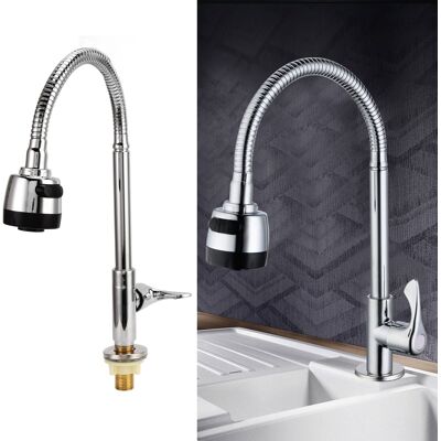 OEM Grifo De Cocina Giratorio 360°, De Fácil Instalación, Con Base De Cobre Antideslizante Y Giro Vertical, Apto Para Todo Tipo De Cocinas. OEM Grifo De Cocina Giratorio 360°, De Fácil Instalación, Con Base De Cobre Antideslizante Y Giro Vertical, Apto Para Todo Tipo De Cocinas.