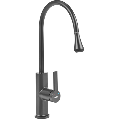 BELIANI Grifo De Cocina Con Resorte Caño Oscilante Y Extraíble De Acero Inoxidable Acabado Cepillado Negro Neuquén BELIANI Grifo De Cocina Con Resorte Caño Oscilante Y Extraíble De Acero Inoxidable Acabado Cepillado Negro Neuquén