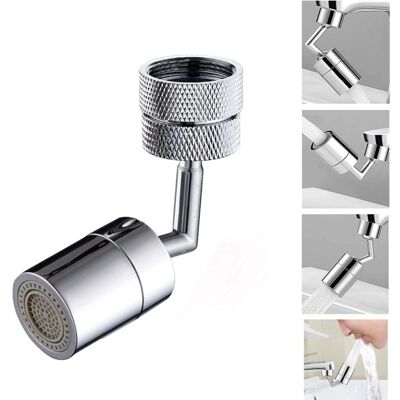 OEM Aireador Para Grifo De Fregadero Crezuo, Grifo Universal Giratorio De 720 Grados, Dos Modos De Flujo De Agua. OEM Aireador Para Grifo De Fregadero Crezuo, Grifo Universal Giratorio De 720 Grados, Dos Modos De Flujo De Agua.
