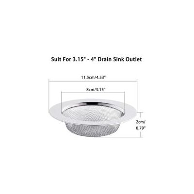 OEM Coladores De Fregadero De Acero Inoxidable, Filtro De Desagüe De 11,5 Cm, Colador De Fregadero, Rejilla De Fregadero, Colador De Fregadero De Cocina - Crezuo OEM Coladores De Fregadero De Acero Inoxidable, Filtro De Desagüe De 11,5 Cm, Colador De Fregadero, Rejilla De Fregadero, Colador De Fregadero De Cocina - Crezuo