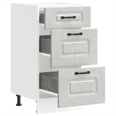 HELLOSHOP26 Mueble De Cocina Kalmar Práctico Espacio De Almacenamiento Dimensiones 40 X 46 X 81,5 Cm Estilo Moderno Madera De Ingeniería Gris Hormigón 020050476 HELLOSHOP26 Mueble De Cocina Kalmar Práctico Espacio De Almacenamiento Dimensiones 40 X 46 X 81,5 Cm Estilo Moderno Madera De Ingeniería Gris Hormigón 020050476