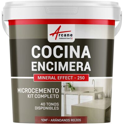 ARCANE INDUSTRIES Microcemento Cocina: Para Encimera Y Suelo De La Cocina ARCANE INDUSTRIES Microcemento Cocina: Para Encimera Y Suelo De La Cocina