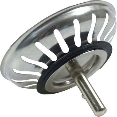 ENLENK Cesta Para Desagüe De Fregadero De Cocina 80 Mm - Colador Universal De Acero Inoxidable, Tapón De Cesta Pop-up, Apto Para Lavavajillas, No Se Obstruye Ni Se Desborda ENLENK Cesta Para Desagüe De Fregadero De Cocina 80 Mm - Colador Universal De Acero Inoxidable, Tapón De Cesta Pop-up, Apto Para Lavavajillas, No Se Obstruye Ni Se Desborda