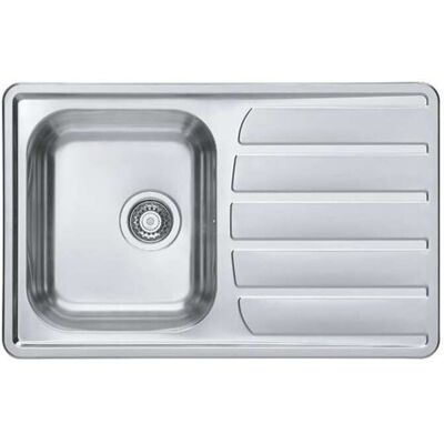 Alveus Zoom Maxim - Fregadero, 79x50 Cm, Acero Inoxidable 1108173 Alveus Zoom Maxim - Fregadero, 79x50 Cm, Acero Inoxidable 1108173