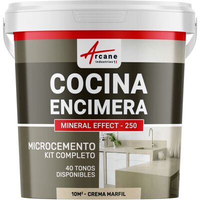 ARCANE INDUSTRIES Microcemento Cocina: Para Encimera Y Suelo De La Cocina ARCANE INDUSTRIES Microcemento Cocina: Para Encimera Y Suelo De La Cocina