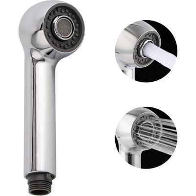 OEM Caño De Repuesto Para Grifo De Cocina Extraíble, Cabezal De Grifo De Fregadero De 2 Funciones, Conector Macho G1/2 O 13/16", No Universal, Níquel Cepillado, Cromado -crezuo OEM Caño De Repuesto Para Grifo De Cocina Extraíble, Cabezal De Grifo De Fregadero De 2 Funciones, Conector Macho G1/2 O 13/16", No Universal, Níquel Cepillado, Cromado -crezuo