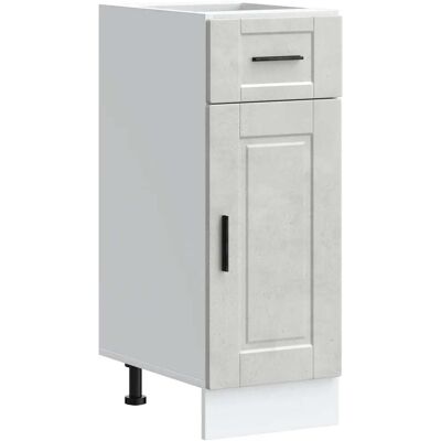 HELLOSHOP26 Mueble De Cocina Moderno Con Cajón 30 X 46 X 81,5 Cm Práctico Espacio De Almacenamiento En Madera De Ingeniería Gris Hormigón 020050246 HELLOSHOP26 Mueble De Cocina Moderno Con Cajón 30 X 46 X 81,5 Cm Práctico Espacio De Almacenamiento En Madera De Ingeniería Gris Hormigón 020050246