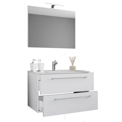 Conjunto de Muebles de Baño VCM - Blanco, 3 Piezas - Muebles de Baño Conjunto de Muebles de Baño VCM - Blanco, 3 Piezas - Muebles de Baño