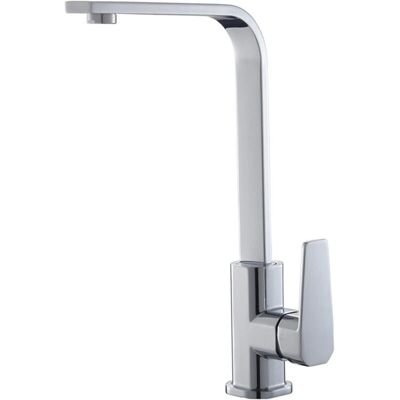OEM Grifo De Cocina Cuadrado, Grifo De Agua Fría Y Caliente Para Fregadero, Tubo Plano Con Fondo De Cobre, Acabado En Plata Cepillada. OEM Grifo De Cocina Cuadrado, Grifo De Agua Fría Y Caliente Para Fregadero, Tubo Plano Con Fondo De Cobre, Acabado En Plata Cepillada.