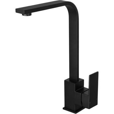 OEM Grifo De Cocina Cuadrado Integrado De Color Negro Mate Para Fregadero. OEM Grifo De Cocina Cuadrado Integrado De Color Negro Mate Para Fregadero.