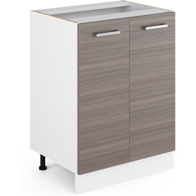 Gabinete universal Vicco R-Line - 60cm, Gris, Sin encimera Gabinete universal Vicco R-Line - 60cm, Gris, Sin encimera