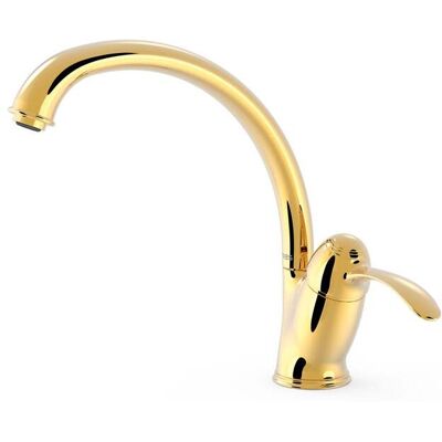 Grifo Cocina Oro 24K - Monomando Grifo Cocina Oro 24K - Monomando