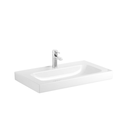 Geberit - Lavabo de diseño 80x48.5cm Blanco - Lavabo Geberit - Lavabo de diseño 80x48.5cm Blanco - Lavabo