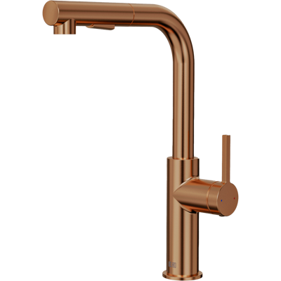 Essebagno Pure Ii Mezclador De Fregadero Con Teleducha Extraíble En Cobre Cepillado Essebagno Pure Ii Mezclador De Fregadero Con Teleducha Extraíble En Cobre Cepillado