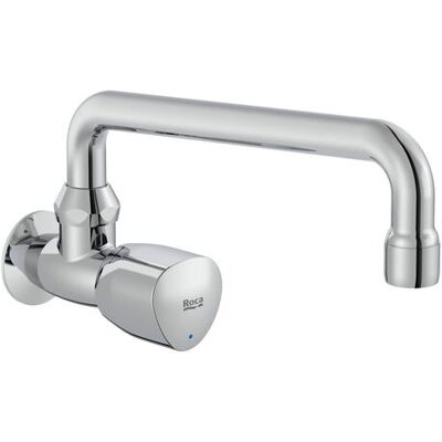 Roca - A5a858ec00 Brava Grifo Fregadero Pared Caño Giratorio 1 Agua Cromo - Ref: A5a858ec00 Roca - A5a858ec00 Brava Grifo Fregadero Pared Caño Giratorio 1 Agua Cromo - Ref: A5a858ec00