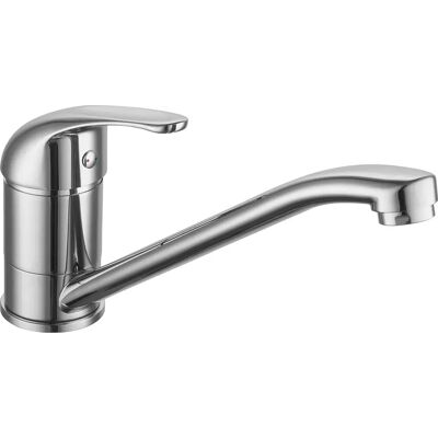 OEM Grifo De Cocina Cromado – Grifo De Fregadero De Baja Presión, Monomando Con Válvula Mezcladora – Grifo De Cocina De Latón, Giratorio 360°. OEM Grifo De Cocina Cromado – Grifo De Fregadero De Baja Presión, Monomando Con Válvula Mezcladora – Grifo De Cocina De Latón, Giratorio 360°.