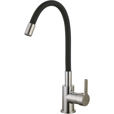 Essebagno Mémory Mezclador Para Fregadero Estilo Acero Inoxidable Con Manguera Flexible Con Memoria De Forma Essebagno Mémory Mezclador Para Fregadero Estilo Acero Inoxidable Con Manguera Flexible Con Memoria De Forma