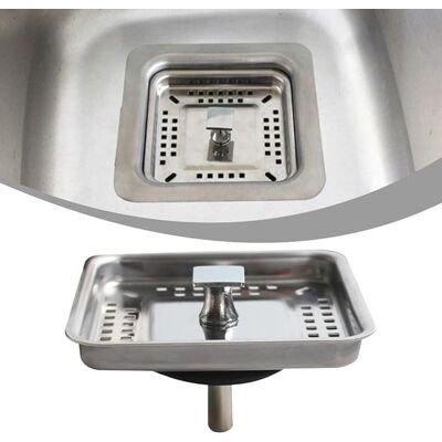 OEM Escurridor De Fregadero De Cocina De Acero Inoxidable, Tapón Cuadrado De Repuesto Para Desagüe Y Filtro En Cocina Y Baño OEM Escurridor De Fregadero De Cocina De Acero Inoxidable, Tapón Cuadrado De Repuesto Para Desagüe Y Filtro En Cocina Y Baño