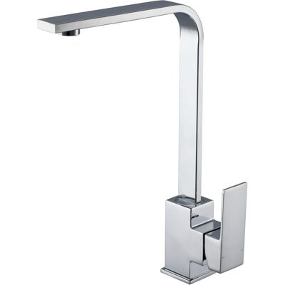 OEM Grifo De Cocina Cuadrado, Grifo Mezclador De Cocina Moderno, Grifo Mezclador De Fregadero Integrado Cromado OEM Grifo De Cocina Cuadrado, Grifo Mezclador De Cocina Moderno, Grifo Mezclador De Fregadero Integrado Cromado