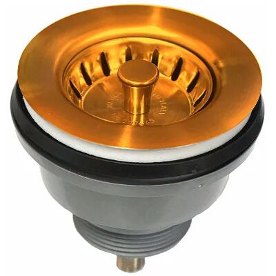 Lira Cesta de desagüe - 86mm, Oro brillante 24, Conexión 1 1/2" Lira Cesta de desagüe - 86mm, Oro brillante 24, Conexión 1 1/2"