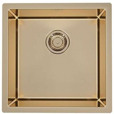 Alveus Quadrix Monarch - Fregadero 45x45 Cm, Bronze 1103381 Alveus Quadrix Monarch - Fregadero 45x45 Cm, Bronze 1103381