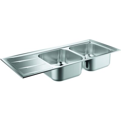 Grohe Fregadero De Acero Inoxidable K400 80116/50 2.0 Rev Grohe Fregadero De Acero Inoxidable K400 80116/50 2.0 Rev
