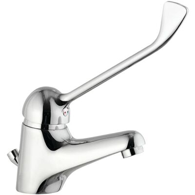 Mezclador de lavabo Traesio en cromo - Uso comercial Mezclador de lavabo Traesio en cromo - Uso comercial