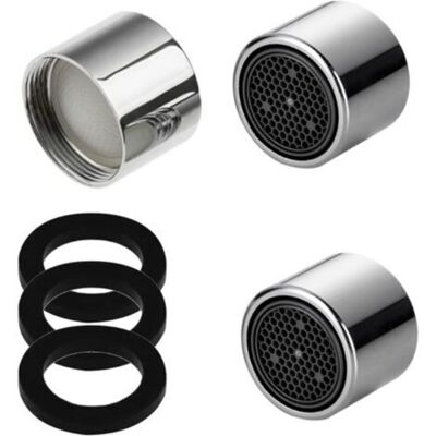 OEM Aireador De Grifo M22, Juego De 3 Piezas, Aireador De Grifo Ahorrador De Agua Con Filtro De Acero Inoxidable Para Grifos De Baño Y Fregadero De Cocina, Incluye 3 Juntas - Crezuo OEM Aireador De Grifo M22, Juego De 3 Piezas, Aireador De Grifo Ahorrador De Agua Con Filtro De Acero Inoxidable Para Grifos De Baño Y Fregadero De Cocina, Incluye 3 Juntas - Crezuo