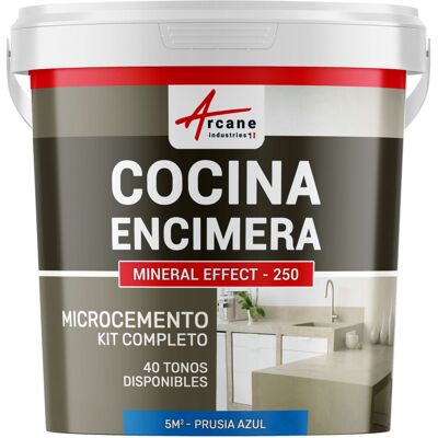 ARCANE INDUSTRIES Microcemento Cocina: Para Encimera Y Suelo De La Cocina ARCANE INDUSTRIES Microcemento Cocina: Para Encimera Y Suelo De La Cocina