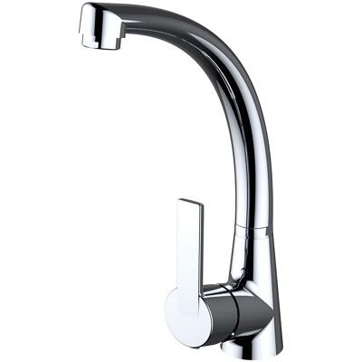 Clever - Nf Smart Econature Cold Open C3 Mezclador Monomando De Fregadero Con Caño Tubular - 280 Mm - Cromo - Standard Hidraulica - 99265c Clever - Nf Smart Econature Cold Open C3 Mezclador Monomando De Fregadero Con Caño Tubular - 280 Mm - Cromo - Standard Hidraulica - 99265c