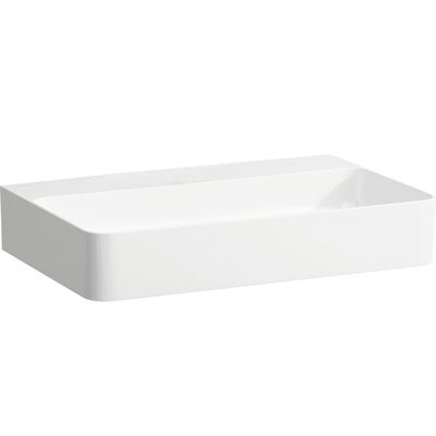 Laufen Val Montado en Pared Cerámica Zafiro Blanco - Lavabo Laufen Val Montado en Pared Cerámica Zafiro Blanco - Lavabo