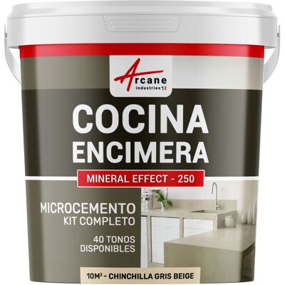 ARCANE INDUSTRIES Microcemento Cocina: Para Encimera Y Suelo De La Cocina ARCANE INDUSTRIES Microcemento Cocina: Para Encimera Y Suelo De La Cocina