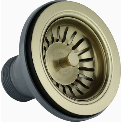 Drena Dorado Cepillado Lira - Cesta universal 1 1/2" Drena Dorado Cepillado Lira - Cesta universal 1 1/2"