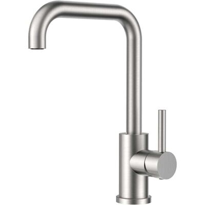 OEM Grifo Mezclador De Cocina Crezuo Giratorio 360°, Acero Inoxidable, Monomando En Forma De L, Un Solo Orificio. OEM Grifo Mezclador De Cocina Crezuo Giratorio 360°, Acero Inoxidable, Monomando En Forma De L, Un Solo Orificio.
