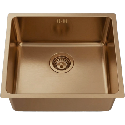 Essebagno Essenox Fregadero 1 Cubeta 49x44 Cobre Cepillado Essebagno Essenox Fregadero 1 Cubeta 49x44 Cobre Cepillado
