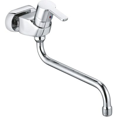 Logo Neo Mezclador Monomando De Pared Para Fregadero, - Kludi Logo Neo Mezclador Monomando De Pared Para Fregadero, - Kludi